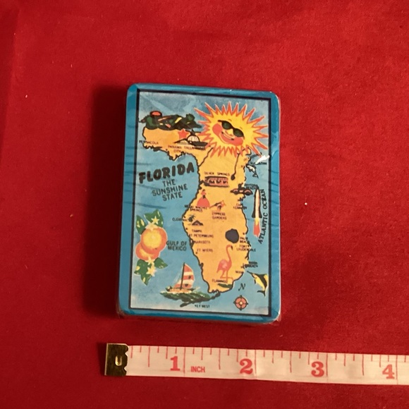 Vintage Florida themed playing deck card - Picture 4 of 6